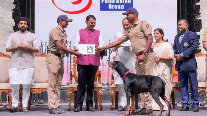 Maharashtra Chief Minister Devendra Fadnavis said on Saturday that animals that had spent a decade serving the police force should be cared for after retirement as well | Source: X, @CMOMaharashtra