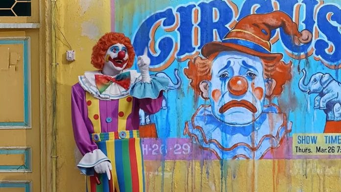 Berger has long relied on celebrities. This time, however, the brand has chosen ‘Khushrangi’, a clown who personifies the idea at the heart of the campaign | Screengrab from YouTube video