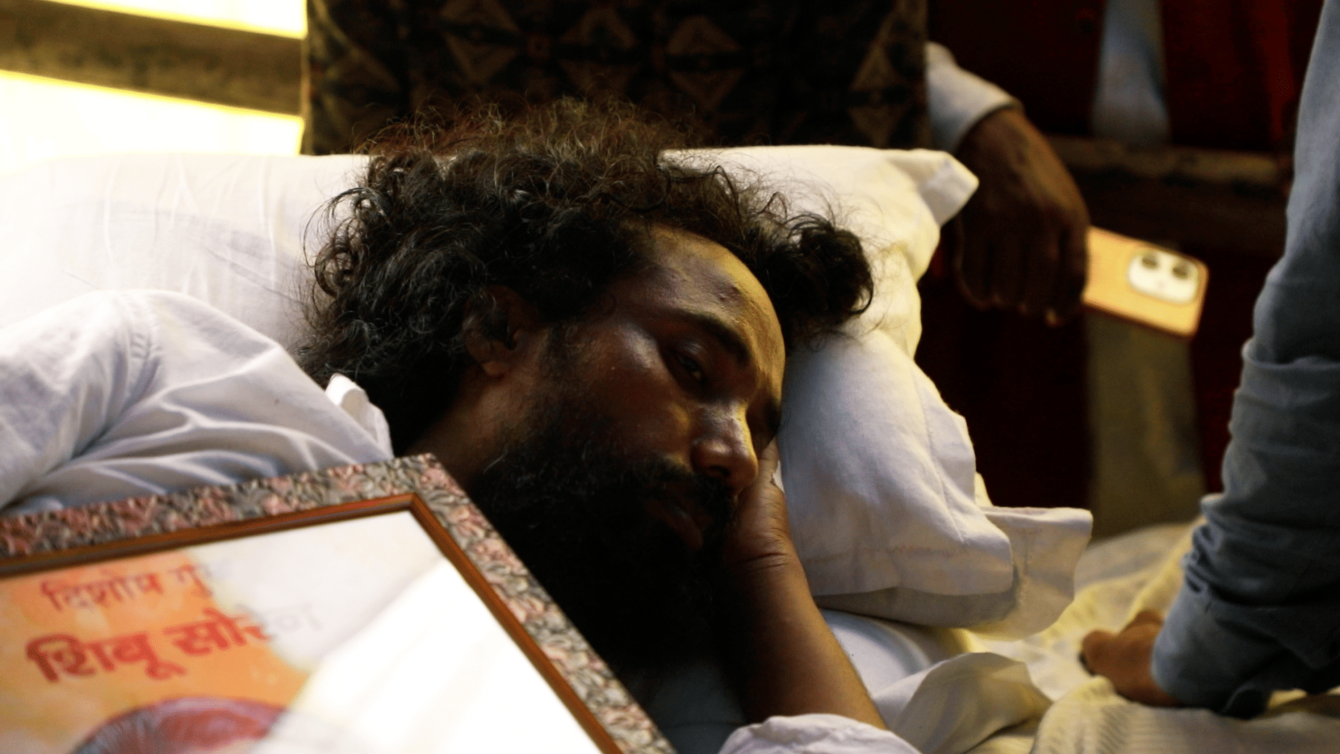 35-year-old Devendra Nath Mahto has been on a hunger strike for 5 days. | Anisha Nehra| ThePrint