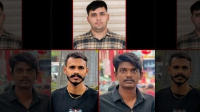 (Clockwise from top) Jass Behbal, Pawandeep Singh and Ajay Malaysia. All three were arrested Wednesday } By special arrangement