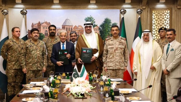 The agreement was signed in Islamabad during a visit by Kuwait Defence Minister Sheikh Abdullah Ali Abdullah Al-Salem Al-Sabah, who met Pakistan counterpart Khawaja Asif | X; @KuwaitArmyGHQ