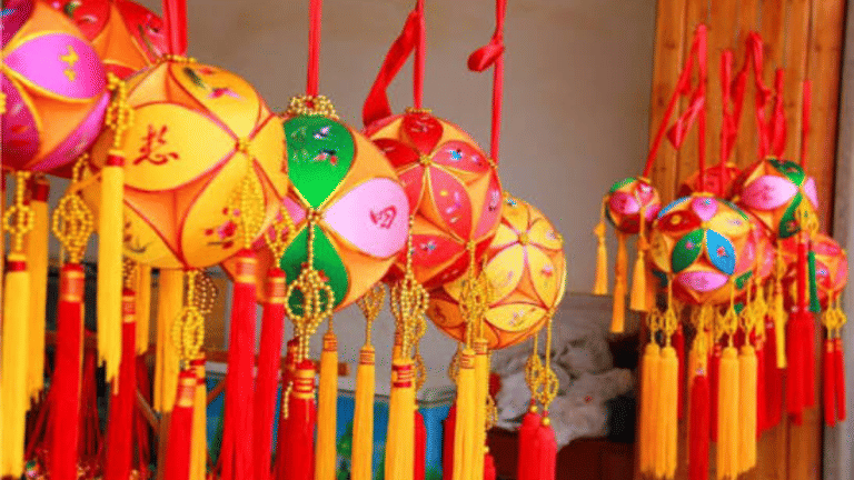 Why Chinese women are tossing an embroidered ball to catch husbands