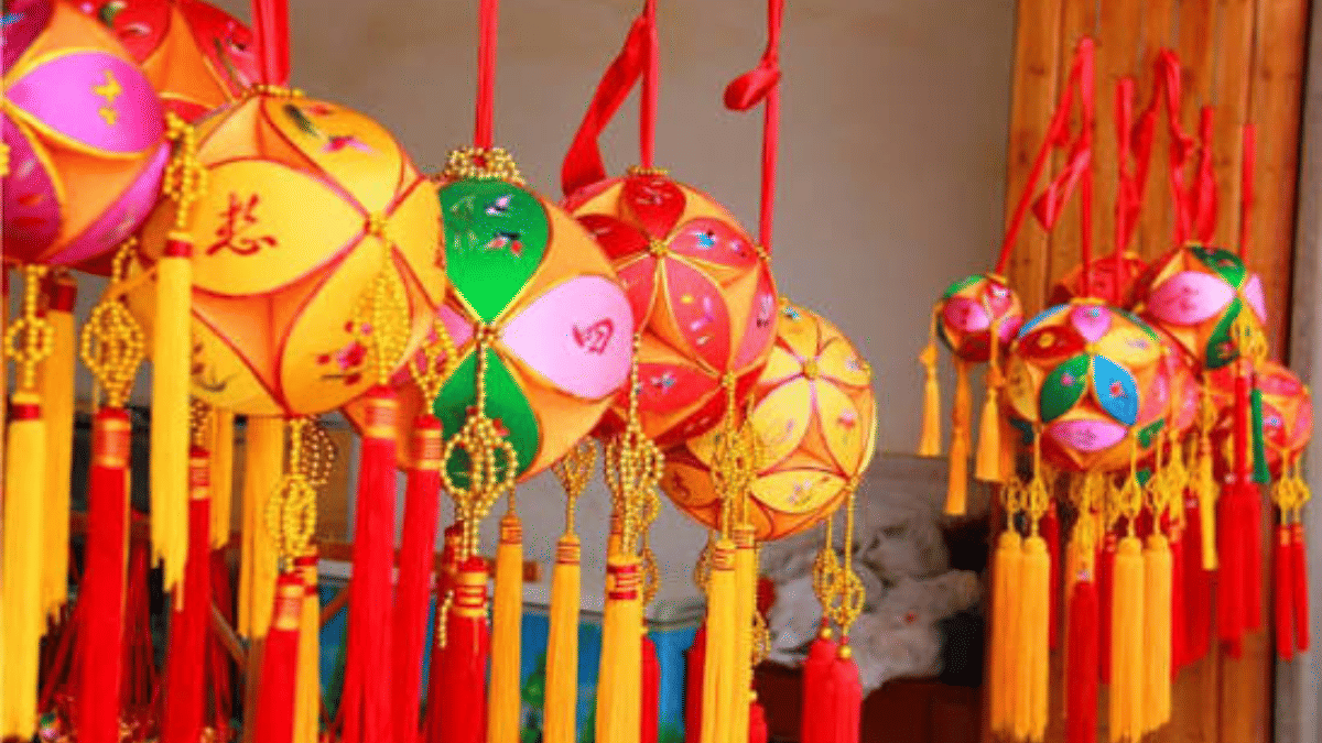 Why Chinese women are tossing an embroidered ball to catch husbands