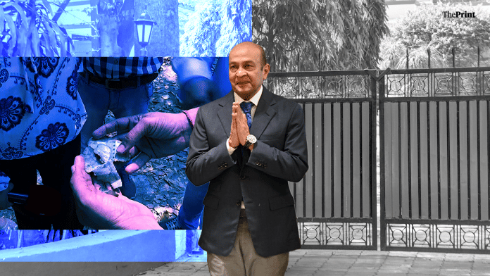 Cash was found at Justice Yashwant Varma’s official residence last March following a fire incident | Illustration: Shruti Naithani/ThePrint