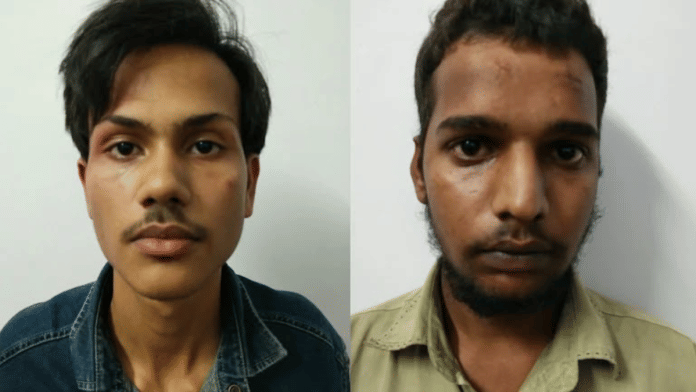 Accused Zoheb Khan and Aamir Qureshi | By special arrangement