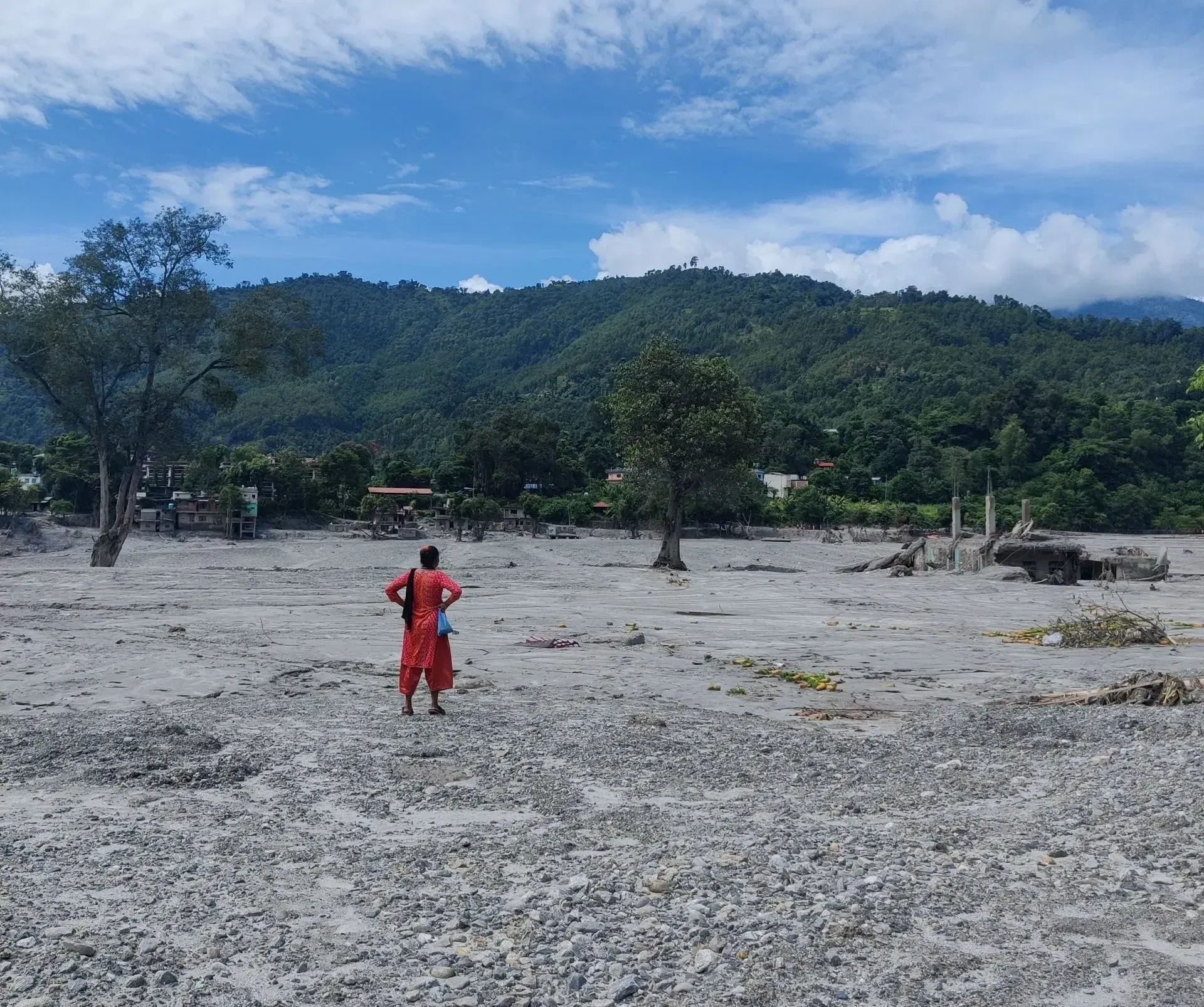 Entire houses were swept away in the deadly Nepal floods | Akanksha Mishra/ThePrint