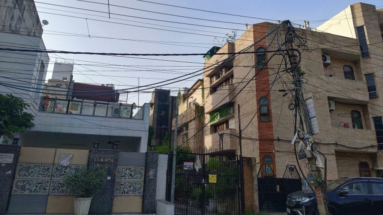 One Shalimar Bagh lane in Delhi is wire-free and happy. Other lanes are losing patience