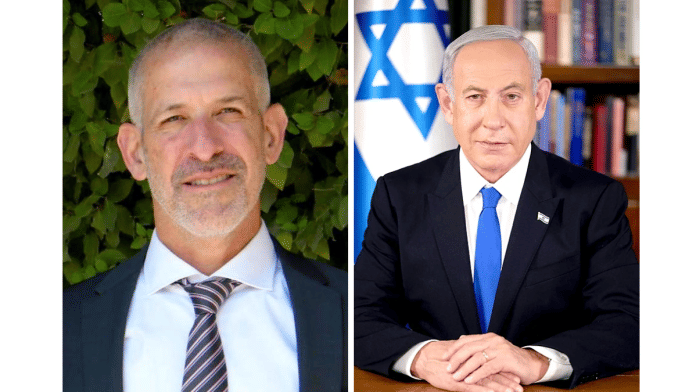 File photo of former Shin Bet chief Ronen Bar and Israel PM Benjamin Netanyahu | Commons