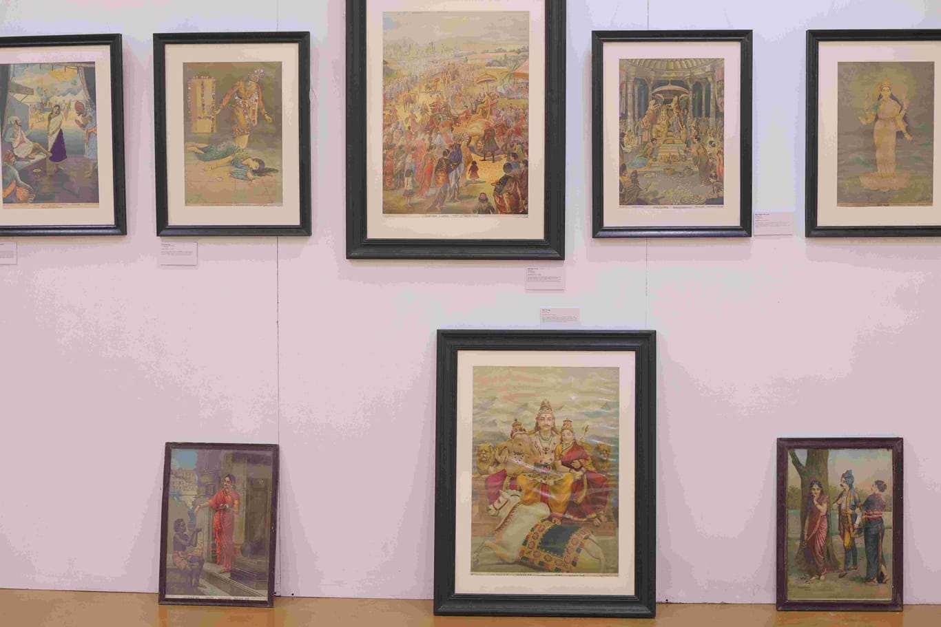 Raja Ravi Varma collections at the exhibition at Delhi's India Habitat Centre | Photo: Special arrangement