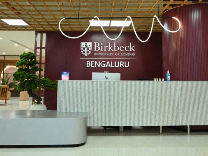 Birkbeck, University of London Receives UGC Letter of Approval for Bengaluru Campus