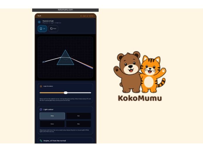 KokoMumu Launches Free Interactive Learning Platform for School Students Across India
