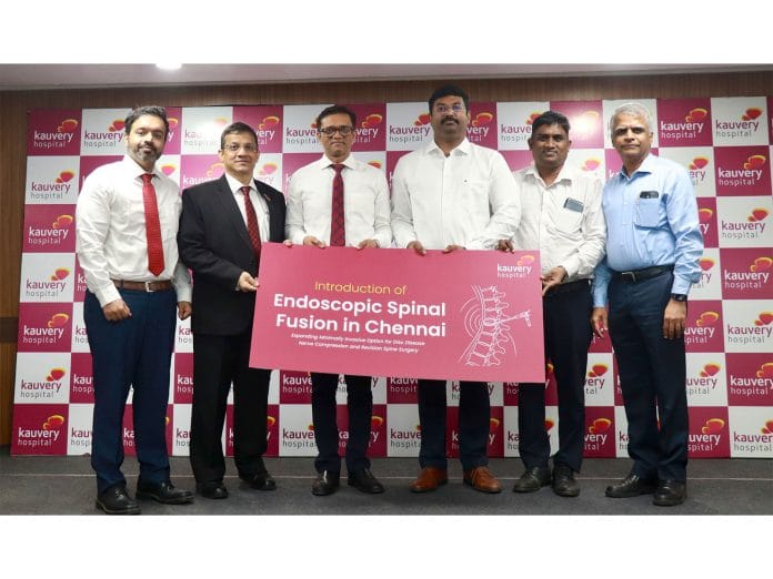Kauvery Hospital Introduces Endoscopic Spinal Fusion in Chennai, Expanding Minimally Invasive Options for Disc Disease and Revision Spine Surgery