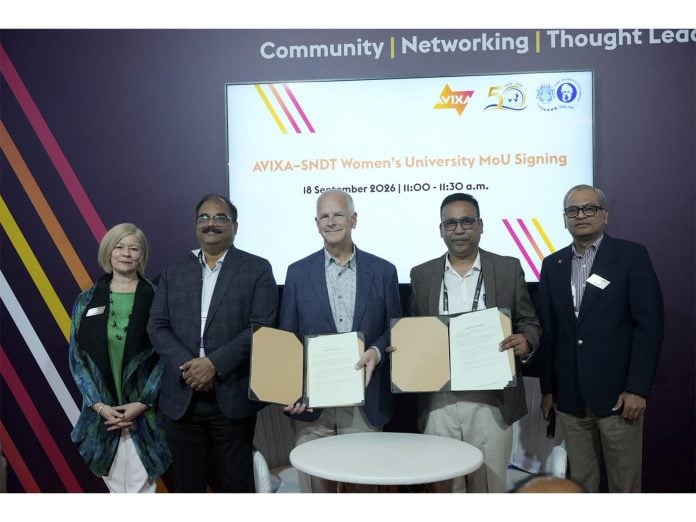 AVIXA Signs MoU with SNDT Women's University to Bridge Industry-Academia Gap and Empower Women in India's Growing AV Sector