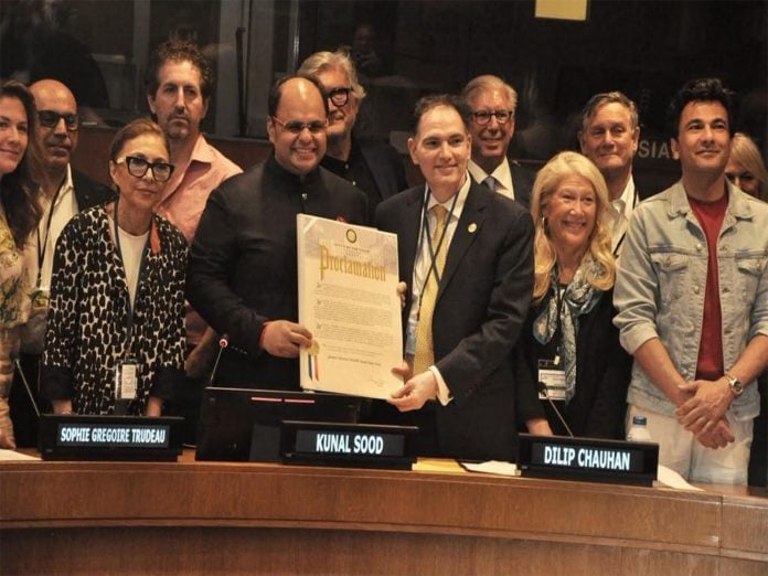 AudacityAI founder Kunal Sood convenes global leaders at UNGA Climate Week, launches Gross Domestic Regeneration Task Force with Tenzin Seldon