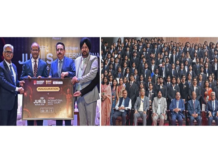 112 Teams from 20 States & 6 Countries Debate Emerging AI, IPR Challenges in Chandigarh University's International Moot Court 'Juris Nexus 2026'