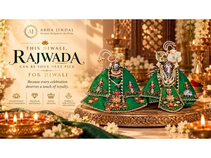 Label Abha Jindal Announces Global Launch of the Rajwada Poshak Collection for Thakurji