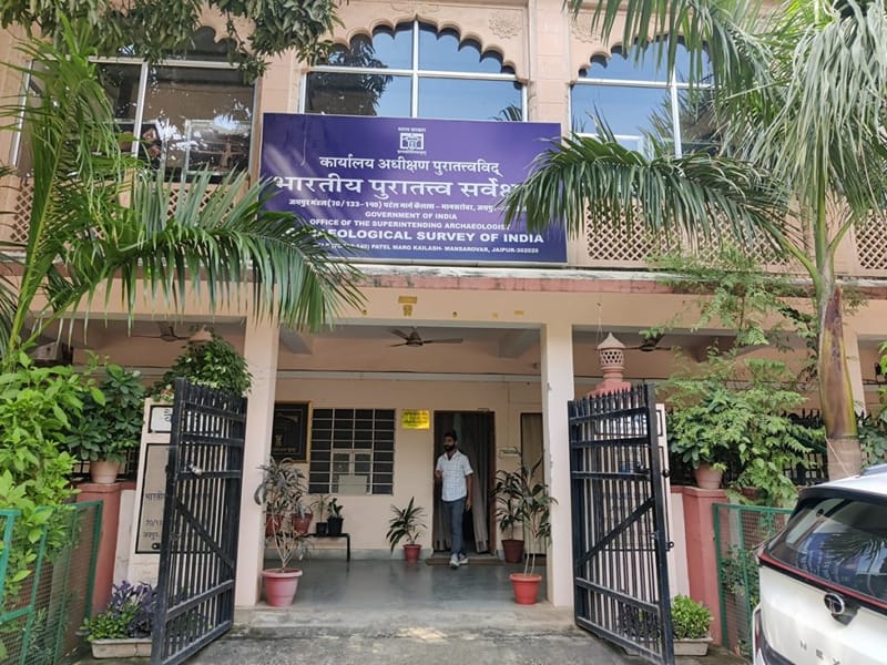 आर्कियोलॉजिकल सर्वे ऑफ इंडिया का जयपुर सर्किल ऑफिस | फोटो: कृष्ण मुरारी/दिप्रिंट