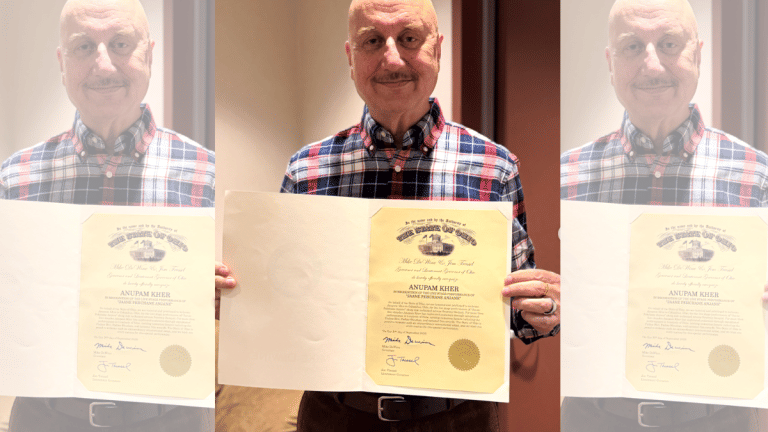 America loves Anupam Kher. Ohio State honours Indian cinema icon