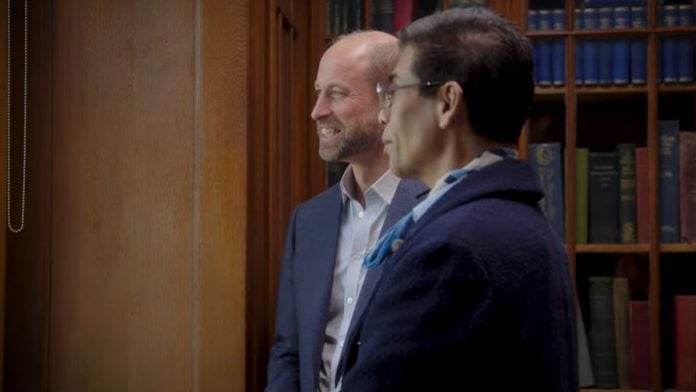 During the meeting, Prince William spoke with Karan Johar about India’s weather conditions and the prolonged lack of rainfall in parts of the country | Screengrab from YouTube video