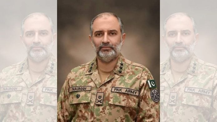 File photo of General Nauman Mahmood | X @pakriyasat