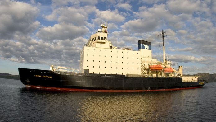 Represnetative image | Kapitan Dranitsyn, a Russian icebreaker, chartered for Arctic research cruises. Here, it is in the harbor awaiting the beginning of NABOS 2006 (Nansen-Admundsen Basin Observation System) cruise. | Photo: Wikimedia Commons