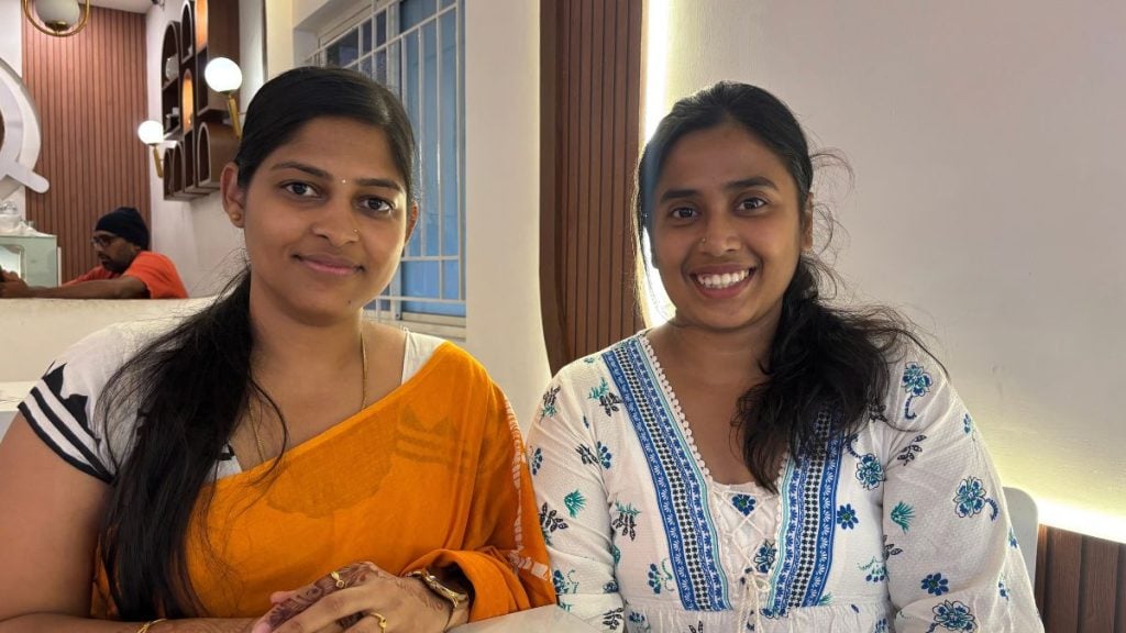 Uma and Sneha are both Kannada teachers who take online classes for KannadaClass.com. Vitasta Kaul | ThePrint