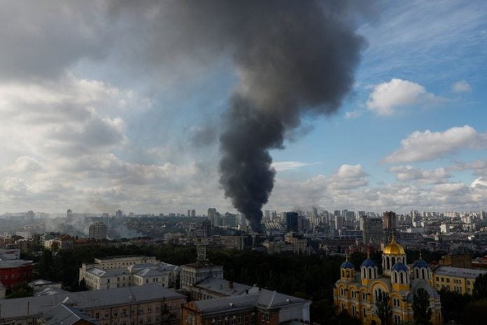 Russia attacks Kyiv with ballistic missiles, killing two