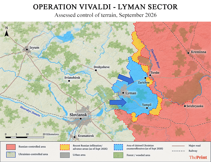Graphic created by Brigadier Anil Raman (Retd) with assistance from Google Gemini, based on ISW’s control-of-terrain map