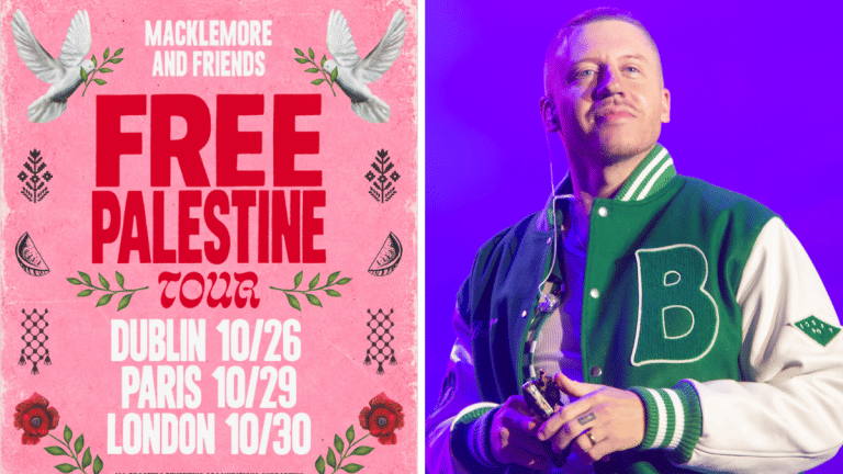 After Ed Sheeran tour drama, Macklemore announces ‘Free Palestine’ tour for Gaza relief