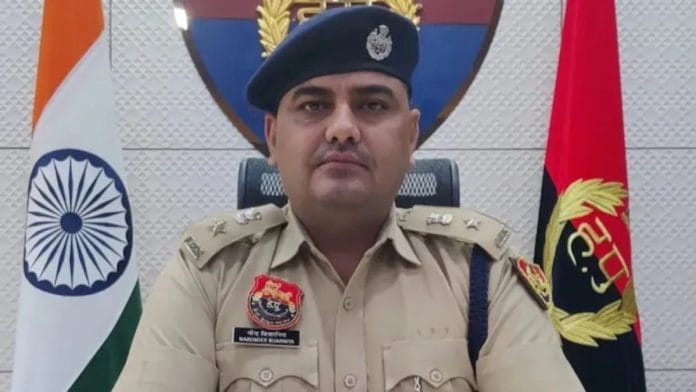 File photo of IPS officer Narendra Bijarniya | By special arrangement