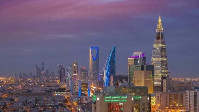 Riyadh skyline, capital city of Saudi Arabia. | Wikimedia Commons