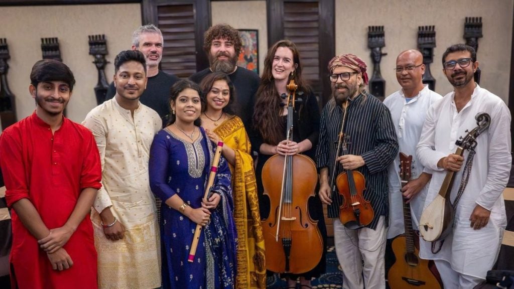 Saltaire with the Debojyoti Mishra Ensemble in Kolkata. Special Arrangement