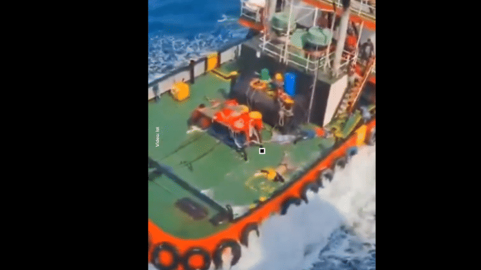 The Virgo Transport 8 ship had set sail on Saturday from the East Java city of Surabaya to the South Kalimantan city of Banjarmasin | X/@Rudetiawanst