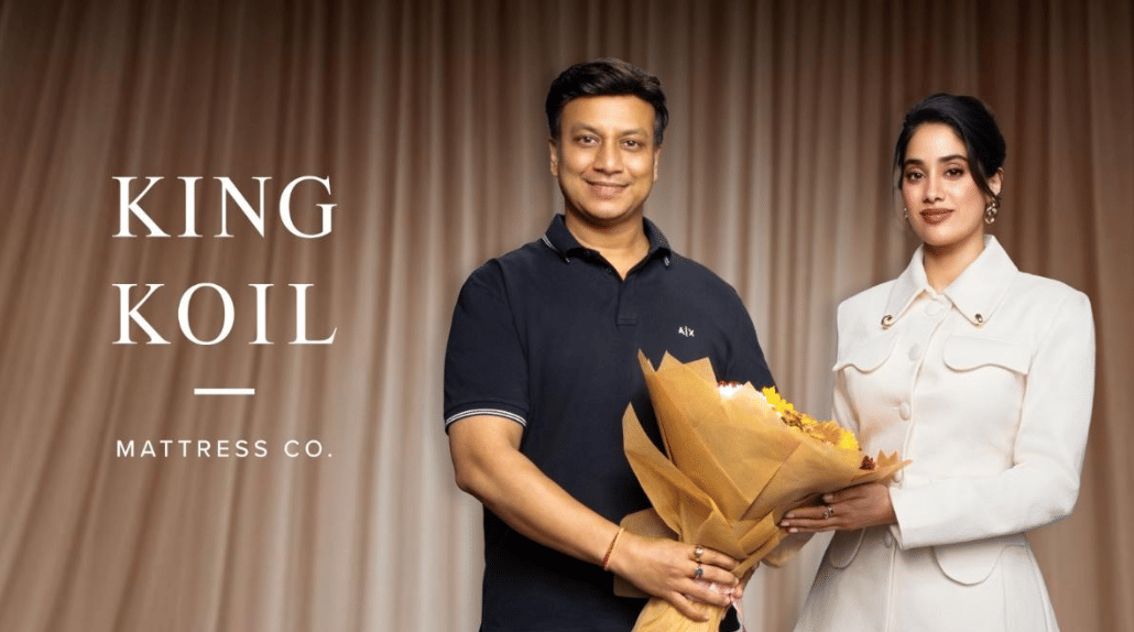 King Koil Names Janhvi Kapoor, Launches Global Mattress Identity