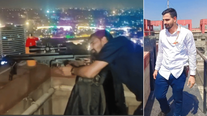 A departmental enquiry has been initiated against the Delhi Police constable. (Image: Screengrabs from viral videos)