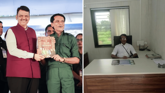Top Maoist commander Mallojula Venugopal Rao alias Sonu surrendered in October last year. Now he has joined the Gadchiroli-based Gondwana University as a coordinator in its tribal education programme | Source: Fadnavis X/Special arrangement