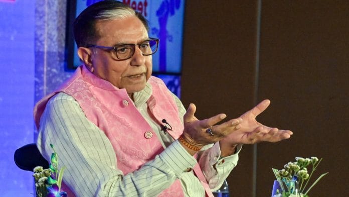 File photo of former Rajya Sabha MP Subhash Chandra | ANI