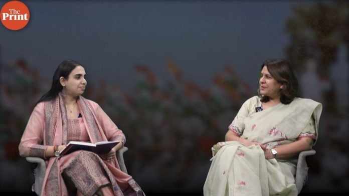 Supriya Shrinate, chairperson of the Congress party’s Social Media and Digital Platforms dept, in conversation with ThePrint