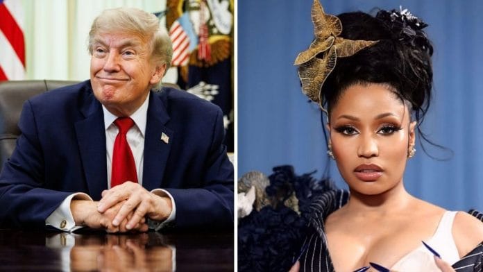 Nicki Minaj will serve as a judge of the Donald Trump administration's small-business competition called the Million Dollar Pitch Competition. Image: @nickiminaj/X
