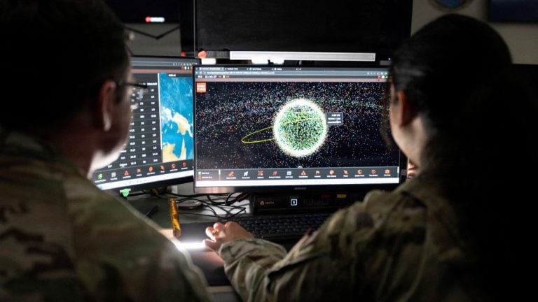 US just accelerated space arms race. What Air Force Secy said about ‘on-orbit space control weapons’