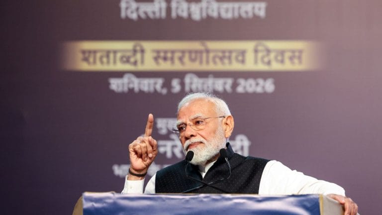 PM Modi must revisit his 2013 SRCC speech. The glass is half empty, not half full