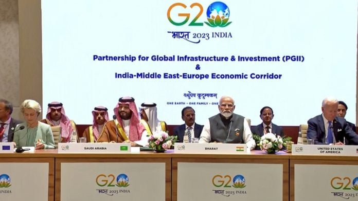 The India-Middle East-Europe Economic Corridor was announced in 2023 during the G20 Leaders' Summit in New Delhi | ANI file