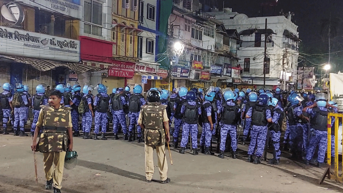 RAF personnel deployed near the site on Sunday. | ANI