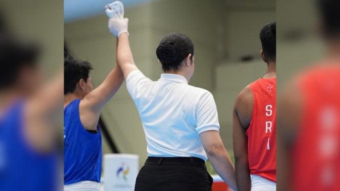Women’s involvement in boxing officiating dates back decades | Facebook/Asian Boxing