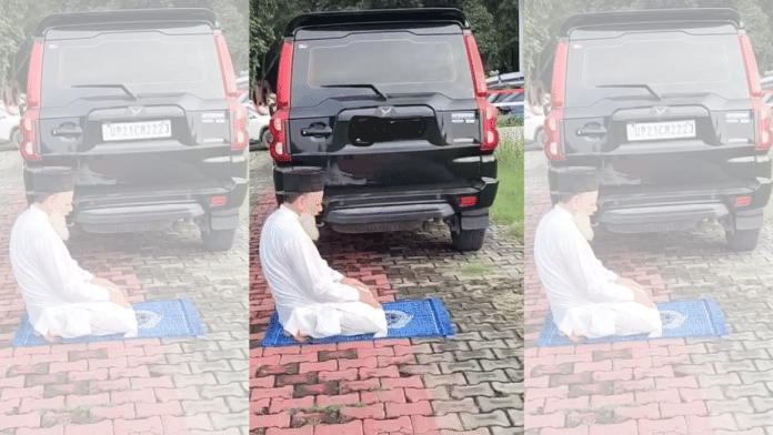 A screengrab from the video widely shared on social media