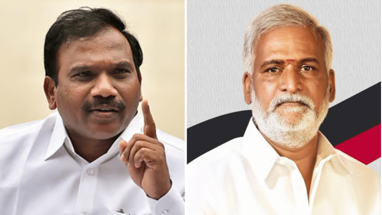 Police file cases against DMK’s A Raja, Sekar Babu for ‘derogatory remarks’ against CM Vijay