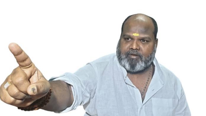 Nagularapu Vara Prasad, alias Hamara Prasad, was arrested Thursday, a day before the scheduled launch of his book 'Kalpitha Nayakudu' (The Fabricated Leader). | Facebook