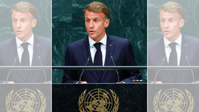 France's President Emmanuel Macron addresses the 81st United Nations General Assembly at UN headquarters in New York City, the US | Reuters