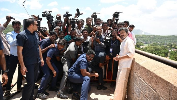 Vijay formally released water from the Mettur Dam on 1 September | X/@CMOTamilnadu