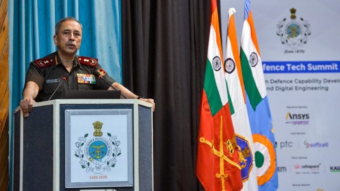 The report was released in the presence of CDS General N.S. Raja Subramani at the USI Defence Tech Summit in New Delhi on Tuesday | ANI